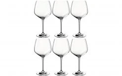 Montana Rotweinglas Vivid 620 Ml, 6 Stück, Transparent - Weingläser