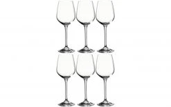 Glaser Verkaufsgeschäft 30 Montana Weissweinglas Vivid 380 Ml, 6 Stück, Transparent - Weingläser