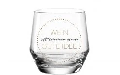 Leonardo Universal Weinglas Idee 310 Ml, 1 Stück, Transparent - Weingläser