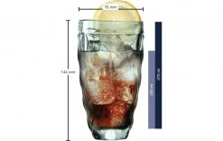 Leonardo Longdrinkglas Brindisi 370 Ml, 6 Stück, Grün - Cocktailgläser -Glaser Verkaufsgeschäft 1186702 3 5