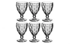 Leonardo Weissweinglas Brindisi 240 Ml, 6 Stück, Anthrazit - Weingläser