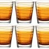 Leonardo Trinkglas Vario Struttura 250 Ml, 6 Stück, Orange - Trinkgläser