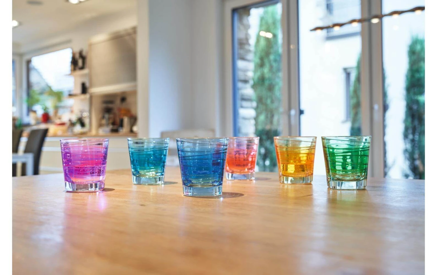 Leonardo Trinkglas Vario Struttura 250 Ml, 6 Stück, Mehrfarbig - Trinkgläser 2 Leonardo Trinkglas Vario Struttura 250 Ml, 6 Stück, Mehrfarbig - Trinkgläser – Bild 2