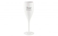 Koziol Sektglas Superglas Champagne Is 100 Ml, 1 Stück, Weiss - Sektgläser