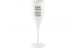 Koziol Sektglas Superglas You Are My Everything 100 Ml, 1 Stk - Sektgläser