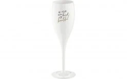 Koziol Sektglas Superglas Be Your Own 100 Ml, 1 Stück, Weiss - Sektgläser