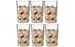 Leonardo Trinkglas Garda 220 Ml, 6 Stück, Transparent - Trinkgläser