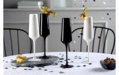 Leonardo Sektglas Etna 280 Ml, 2 Stück, Schwarz - Sektgläser -Glaser Verkaufsgeschäft 1307035 3 3