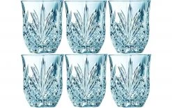 Bormioli Rocco Schnapsglas Broadway 50 Ml, 6 Stück, Hellblau - Schnaps- & Likör Gläser
