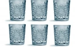Libbey Gin Glas Hobstar 350 Ml, 6 Stück, Blau - Cocktailgläser
