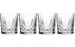 Leonardo Whiskyglas Capri 330 Ml, 4 Stück, Transparent - Whiskygläser