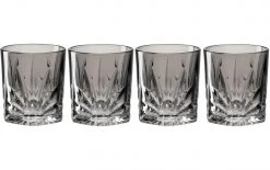 Leonardo Whiskyglas Capri 330 Ml, 4 Stück, Grau - Whiskygläser