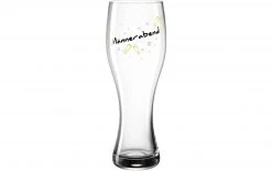 Leonardo Bierglas Presente Männerabend 760 Ml, 1 Stück, Transparent - Biergläser