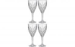 Lene Bjerre Weissweinglas Cristel 300 Ml, 4 Stück, Transparent - Weingläser