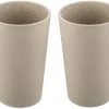 Koziol Trinkbecher Connect L 350 Ml, 2 Stück, Sand - Trinkgläser
