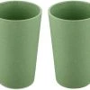 Koziol Trinkbecher Connect L 350 Ml, 2 Stück, Grün - Trinkgläser