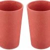 Koziol Trinkbecher Connect L 350 Ml, 2 Stück, Rot - Trinkgläser