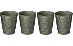 Koziol Trinkbecher Club No. 2 250 Ml, 4 Stück, Grau - Trinkgläser