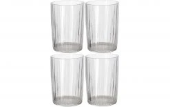 Bitz Trinkglas Kusintha 280 Ml, 4 Stück, Transparent - Trinkgläser