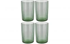 Bitz Trinkglas Kusintha 280 Ml, 4 Stück, Grün - Trinkgläser