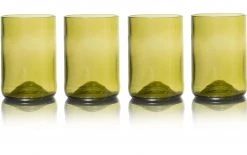 Rebottled Trinkglas 330 Ml, 4 Stück, Bernstein - Trinkgläser