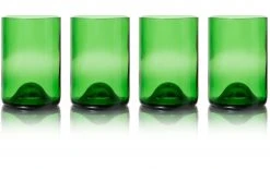 Rebottled Trinkglas 330 Ml, 4 Stück, Grün - Trinkgläser