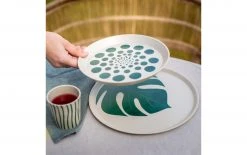 Koziol Trinkbecher Connect S Monstera 190 Ml, 4 Stück, Beige/Grün - Trinkgläser -Glaser Verkaufsgeschäft 1445235 3 5