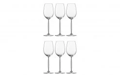 Schott Zwiesel Weissweinglas Diva 300 Ml, 6 Stück, Transparent - Weingläser