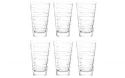 Leonardo Trinkglas Vario 280 Ml, 6 Stück, Transparent - Trinkgläser