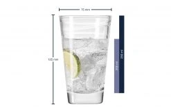 Leonardo Trinkglas Vario 280 Ml, 6 Stück, Transparent - Trinkgläser -Glaser Verkaufsgeschäft 430467 3 5