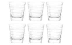 Leonardo Trinkglas Vario 250 Ml, 6 Stück, Transparent - Trinkgläser