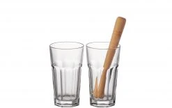 Leonardo Caipirinhaglas Rocks Bar 540 Ml, 2 Stück, Transparent - Cocktailgläser