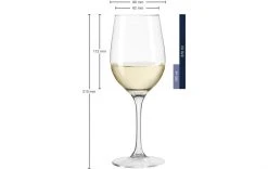 Leonardo Weissweinglas Ciao+ 370 Ml, 6 Stück, Transparent - Weingläser -Glaser Verkaufsgeschäft 552329 3 5
