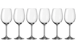 Leonardo Rotweinglas Daily 460 Ml, 6 Stück, Transparent - Weingläser