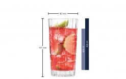 Leonardo Longdrinkglas Spiritii 400 Ml, 4 Stück, Transparent - Cocktailgläser -Glaser Verkaufsgeschäft 552806 3 5