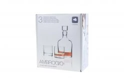 Leonardo Whisky-Set Ambrogio 1.5 L 3-teilig, Transparent - Whiskygläser -Glaser Verkaufsgeschäft 552820 3 5