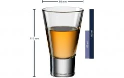 Leonardo Schnapsglas Averna 140 Ml, 12 Stück, Transparent - Schnaps- & Likör Gläser -Glaser Verkaufsgeschäft 591427 3 5