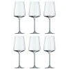 Schott Zwiesel Rotweinglas Sensa 535 Ml, 6 Stück, Transparent - Weingläser